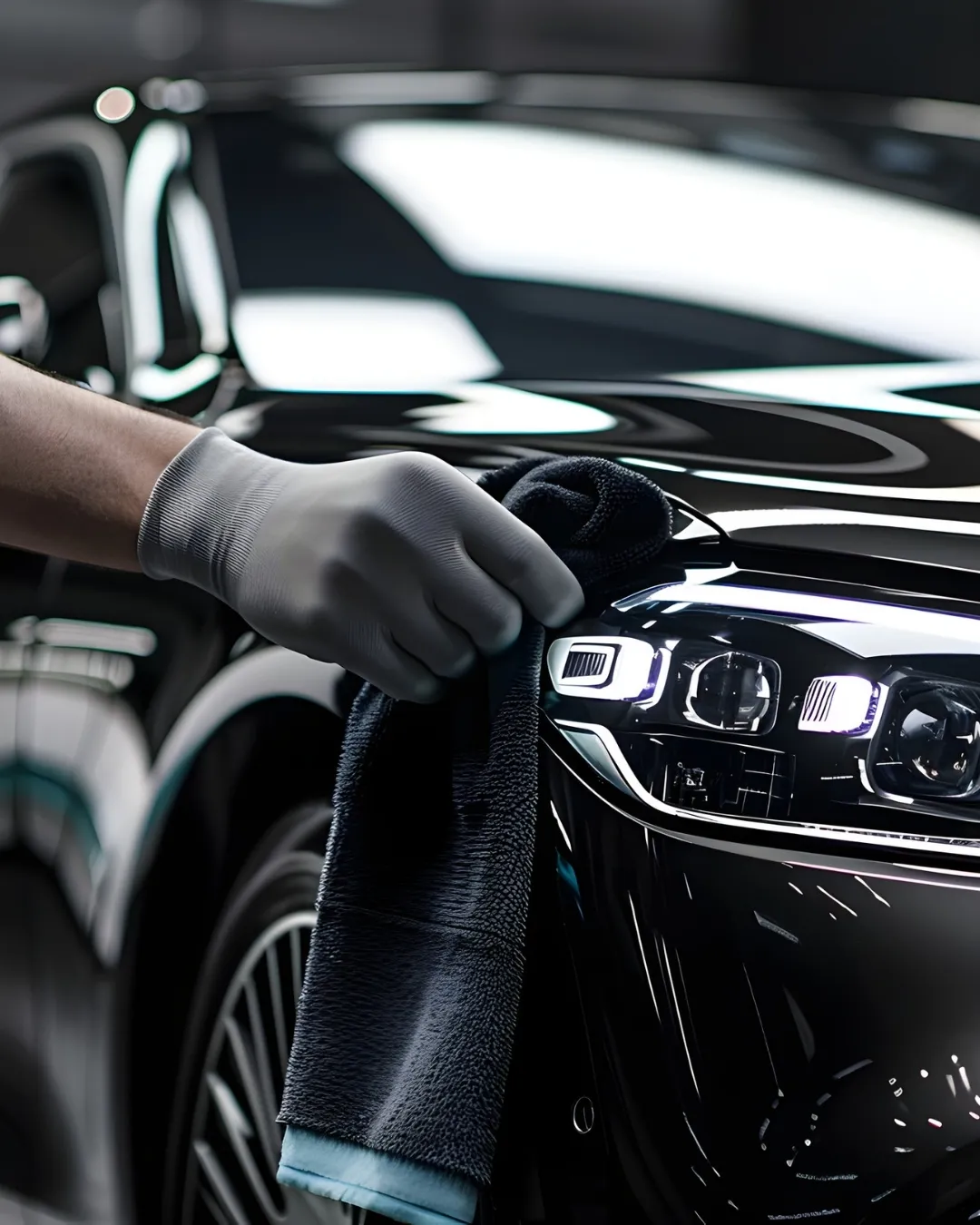 Lavado ecológico premium de coches, brillo y protección de carrocería